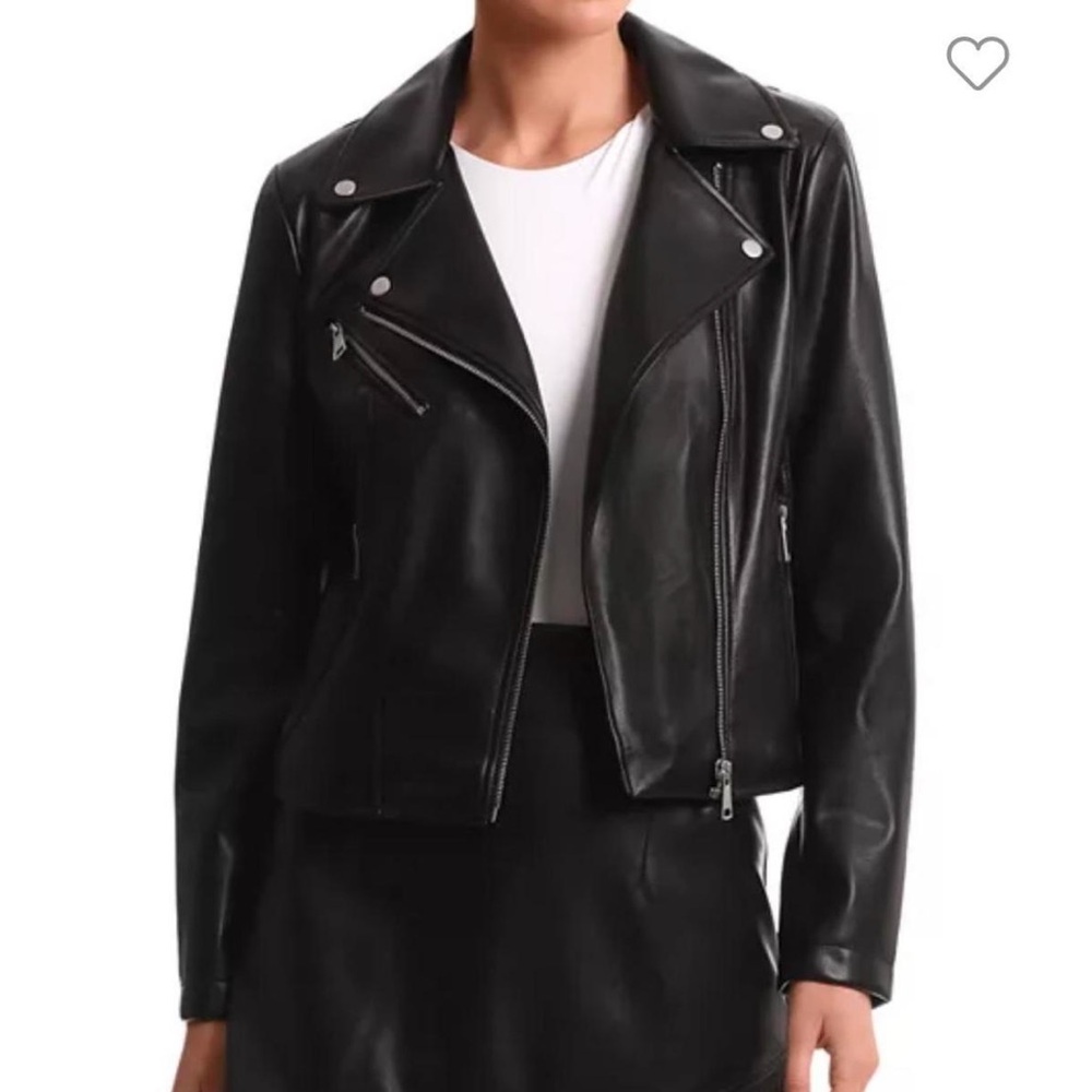 Nordstrom black leather jacket